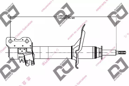 Амортизатор DJ PARTS DS1125GS